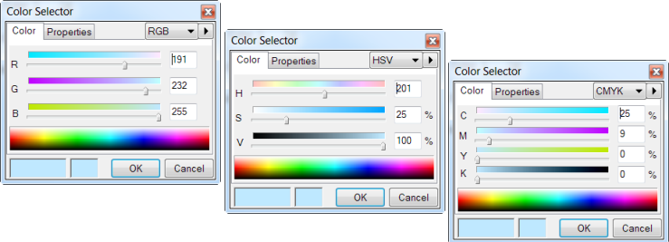 Color Selector - All 3