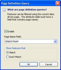 DDP page definition query