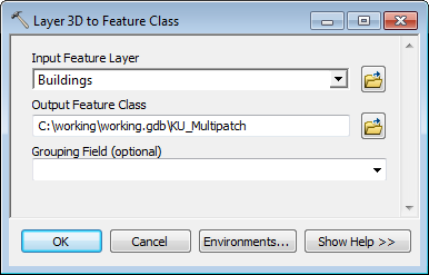 esri multipatch geometry type