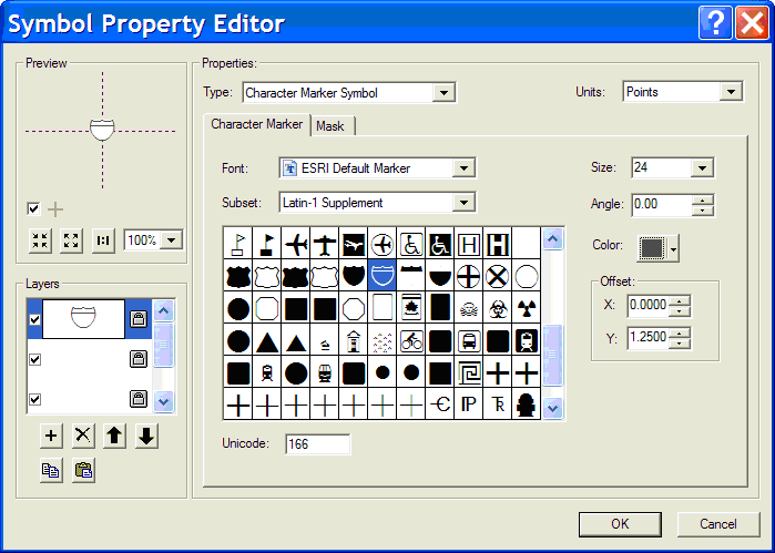 Symbol Property Editor