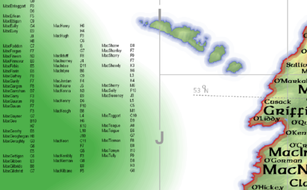 Irish Surnames Locator