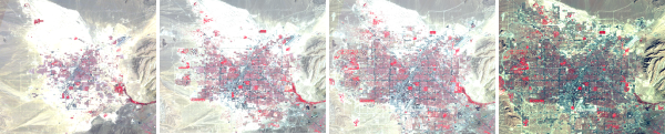 Landsat 2: Las Vegas, Nevada, USA