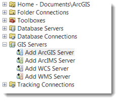 Landsat 2 Connect to GIS Server