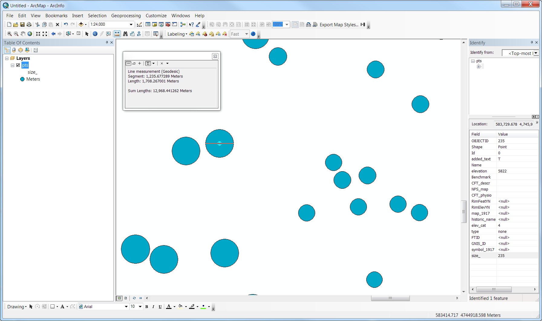 SP ArcMap Window