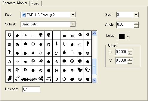 Symbol Property Editor