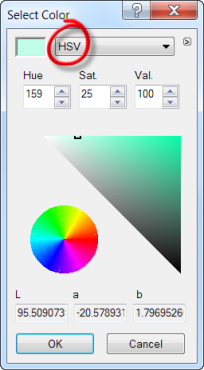 Canvas Map Color Styles - HSV Color Model