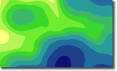 Sample surface using Geometrical Interval Classification