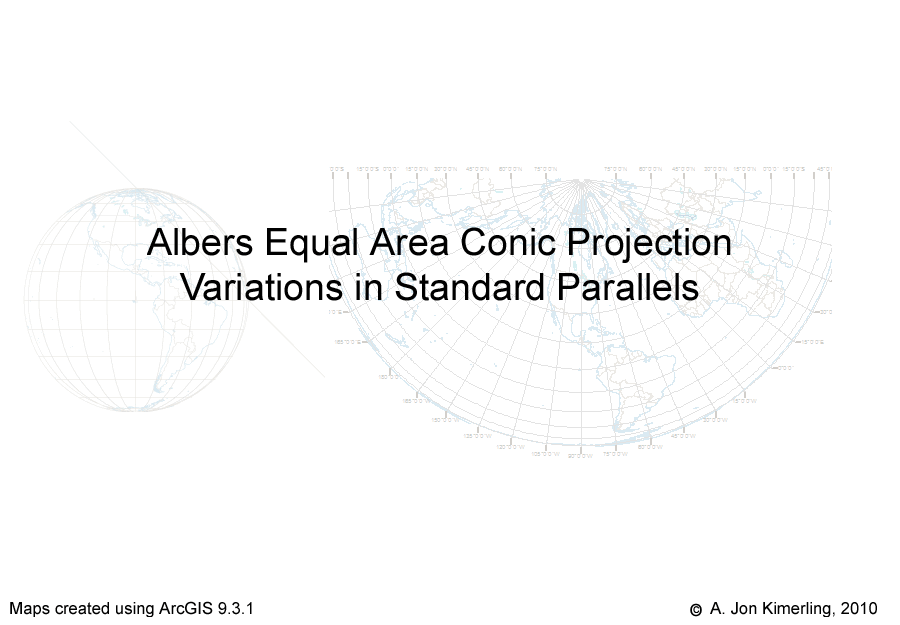 Albers Standard Parallel Variations