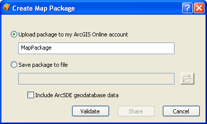 Map Packages - ArcGIS Online