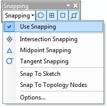 Snap to Sketch option as shown in ArcMap 10's Snapping dialog window