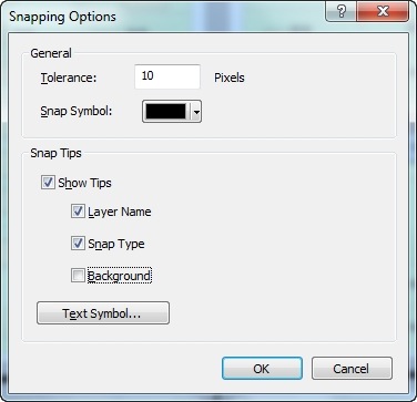 arcgis 10.3 disable snapping