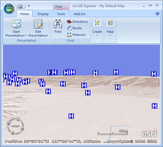 create a webmap using layer package in arcgis