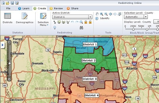 Online redistricting apps give people a voice in the redistricting process.