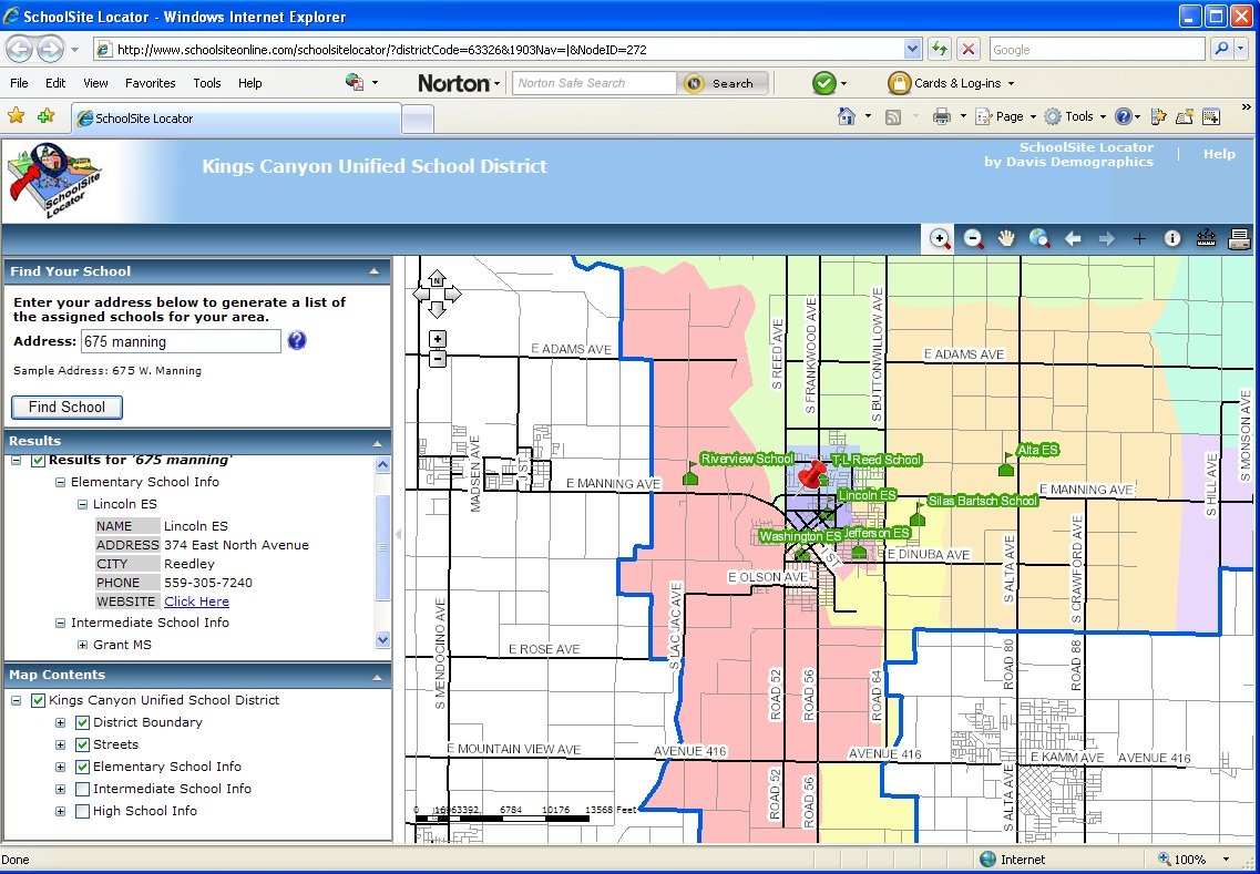 District Solves Address to School Assignments With ArcGIS Server 