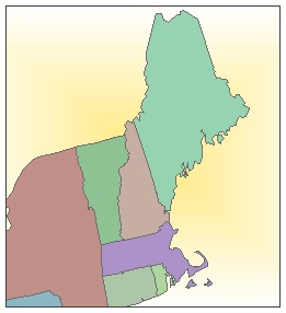 New England Zip Code Map - United States Map