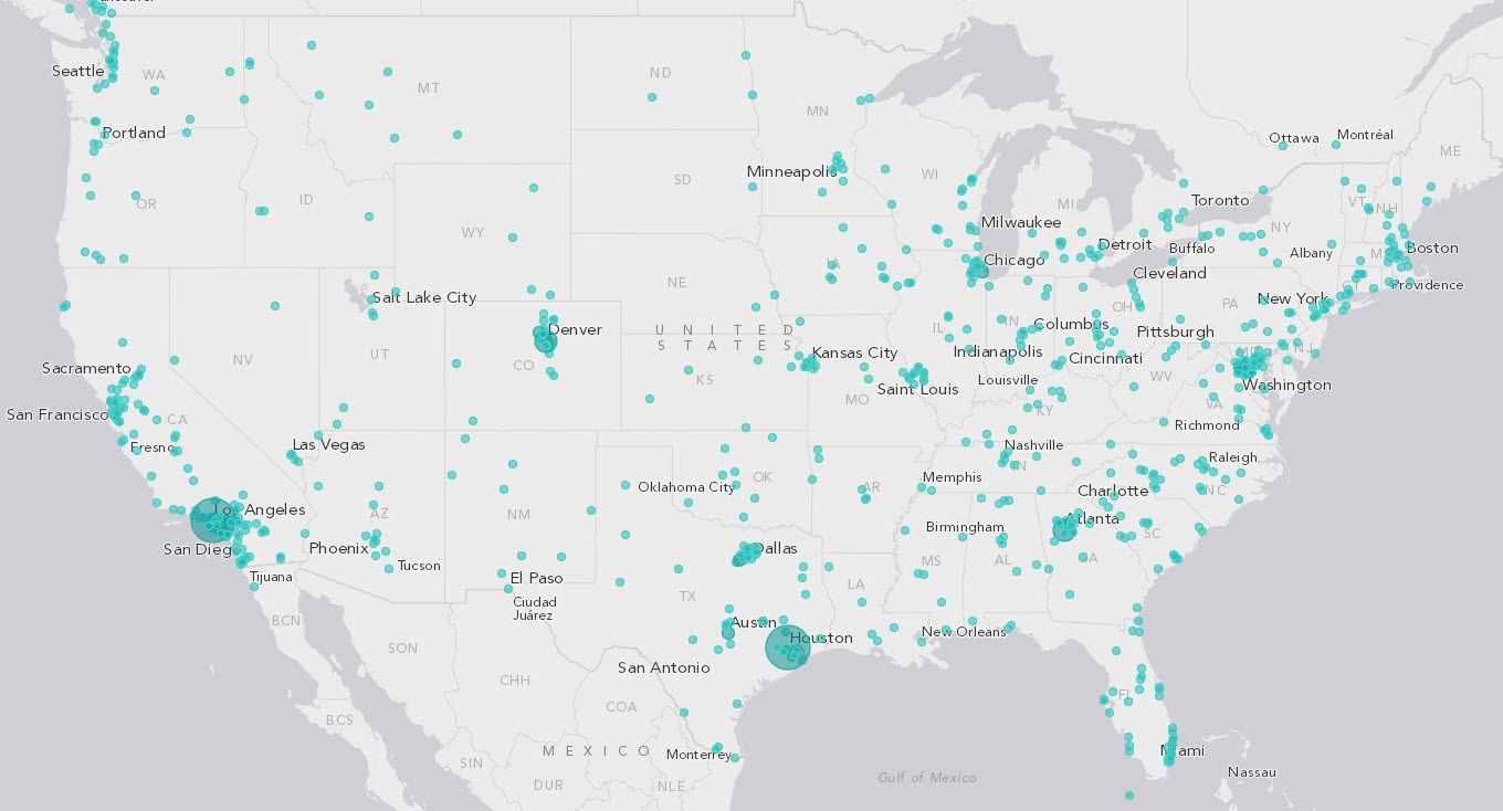 Esri Canvas Maps part II: Using the Light Gray Canvas map effectively ...